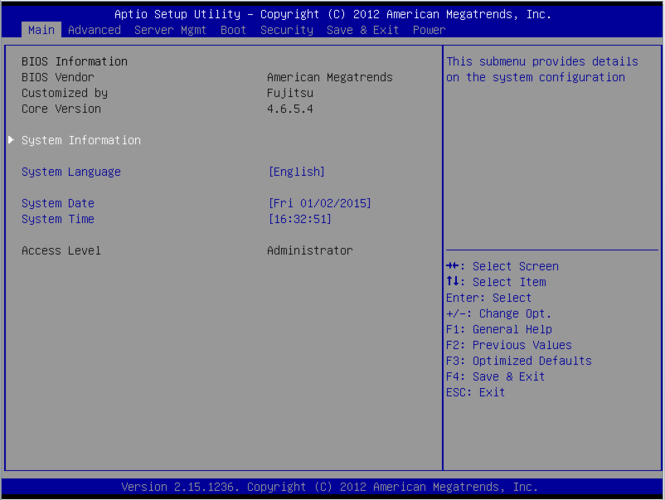 mesterværk Faciliteter En god ven Configuring Network Boot on Fujitsu Primergy - AN!Wiki